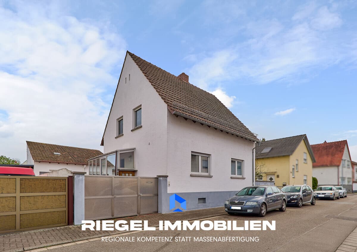 Einfamilienhaus mit 2 Bädern auch als Zweifamilienhaus nutzbar, Schifferstadt