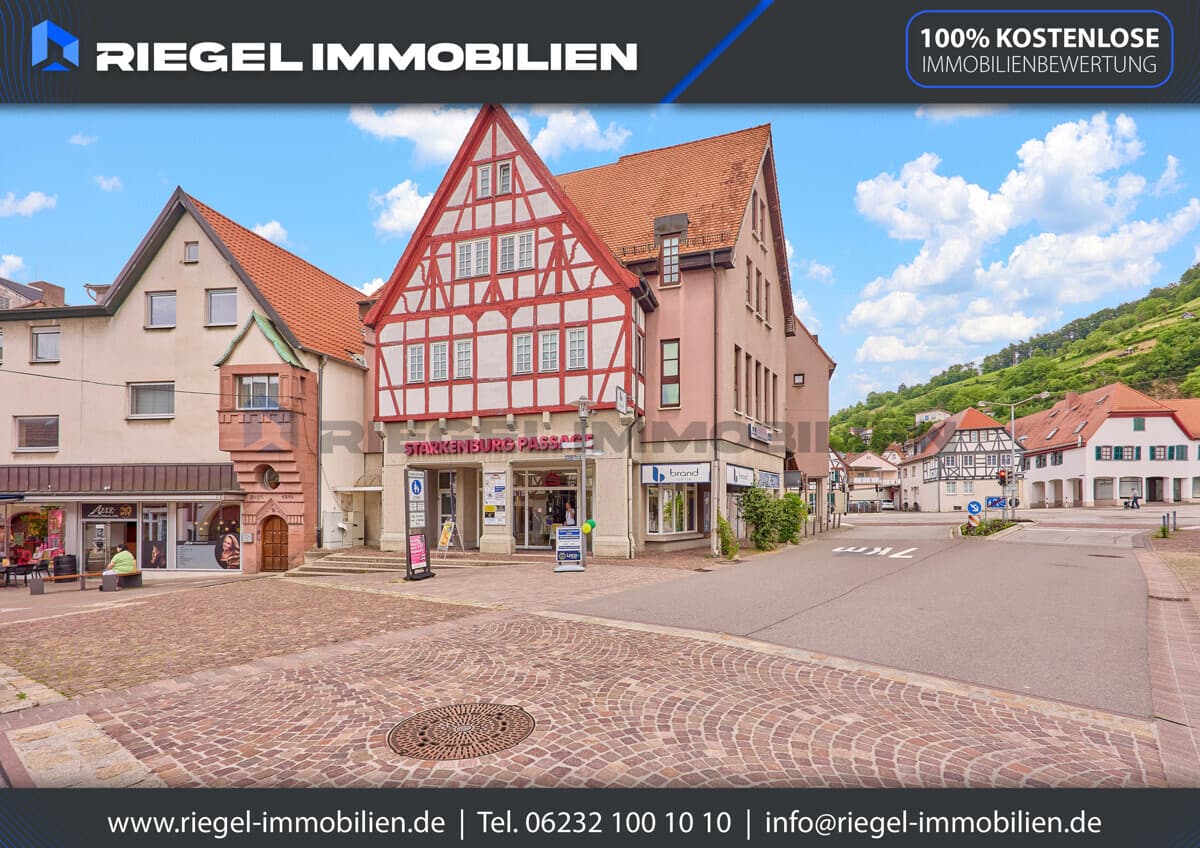 Starkenburg-Passage: Kapitalanlage in Bestlage - 5 Ladeneinheiten zu verkaufen, Heppenheim (Bergstraße)