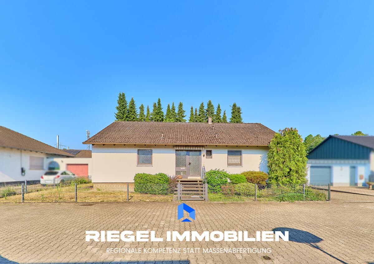 Attraktiver Bungalow in ruhiger Sackgasse auf einem ca. 660 m² großen Grundstück, Wörth am Rhein