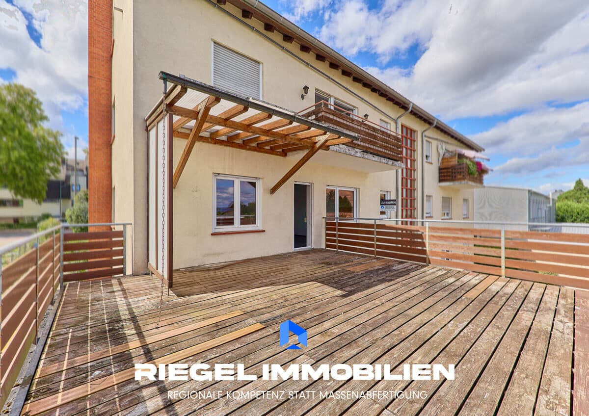3-Zimmer-Wohnung mit großzügiger Terrasse & Stellplatz in zentrumsnaher Lage, Speyer